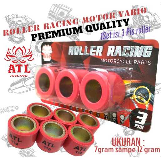 Roller vario 125/150/roller racing vario/roller vario ukuran 7gram sampe 12gram PREMIUM QUALITY