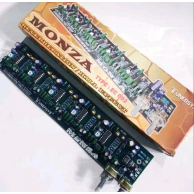 Kit Reverb 5 IC 2 Potensio Reverberation Or Hall Effect Tunersys EC299