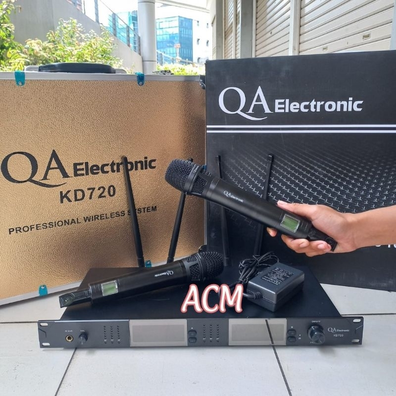 MIC WIRELEES QA ELECTRONIC KD720PRO ORIGINAL KD 720 PRO
