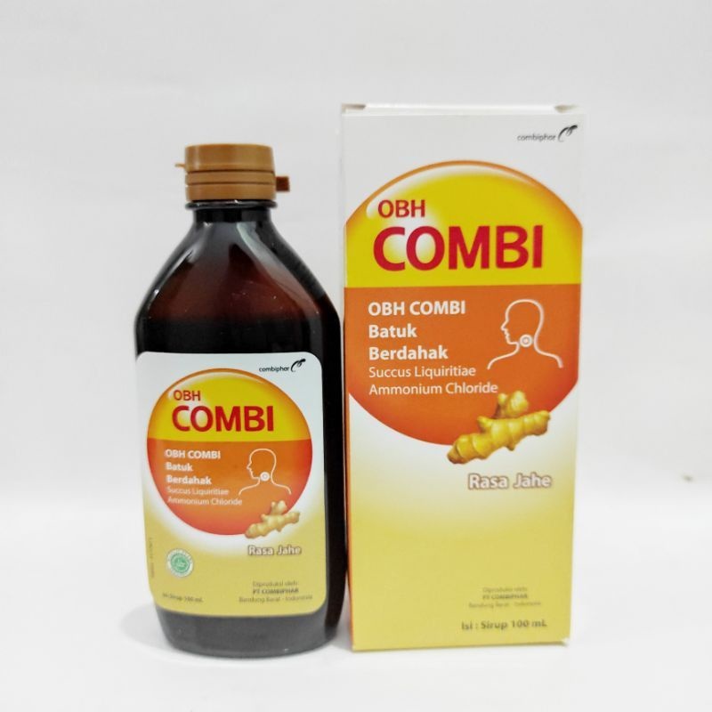 OBH COMBI BATUK BERDAHAK JAHE 100 mL - Obat Batuk Berdahak