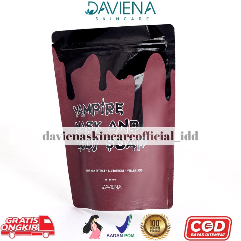 ART H94E Body Soap Vampire Daviena Skincare Deviena Davina Devina Skincare Official Davienaskincareo