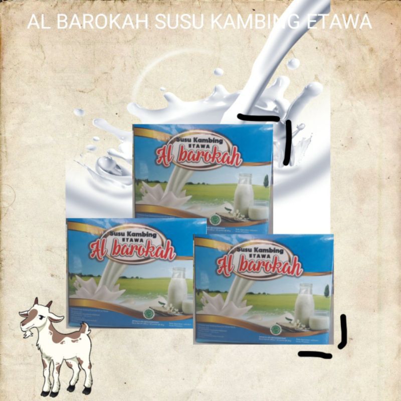 

Susu Kambing Etawa Al Barokah 10 sachet