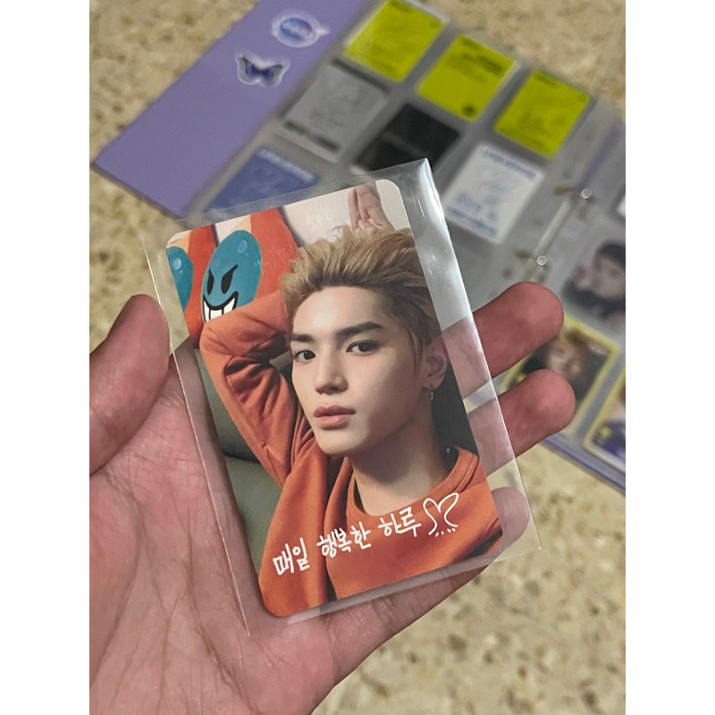 PC PhotoCard Taeyong WFM ( Winter Fan Meeting )