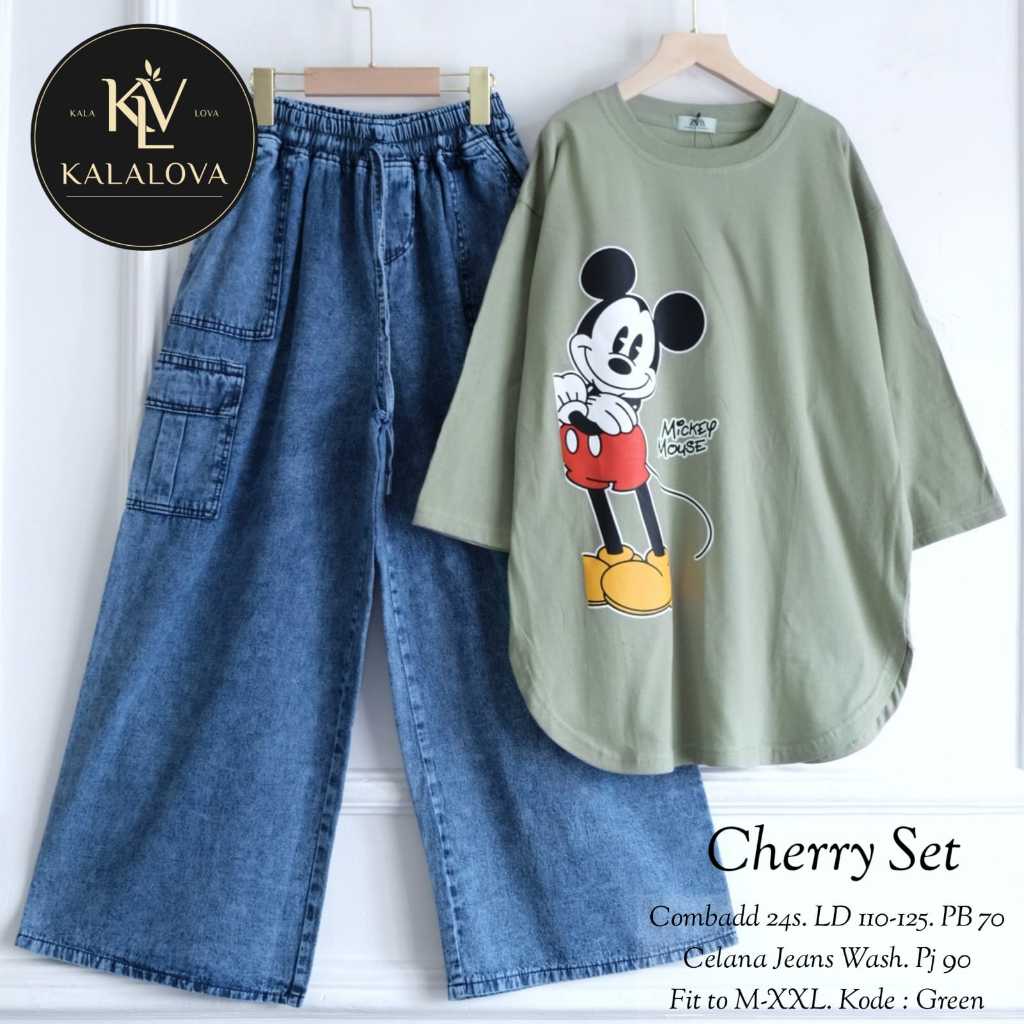 CHERRY SET BY KALALOVA