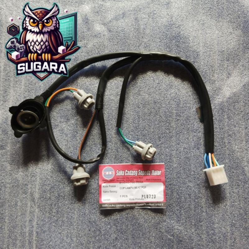 Cop Cop Lampu Fiting Lampu Depan Soket Lampu Depan Honda Beat Pop Beat Fi Esp 2015 2016 2017