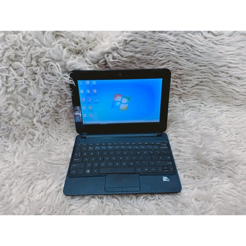 Notebook HP mini 110-3100 Ram 1gb HDD 150gb intel Atom murah meriah
