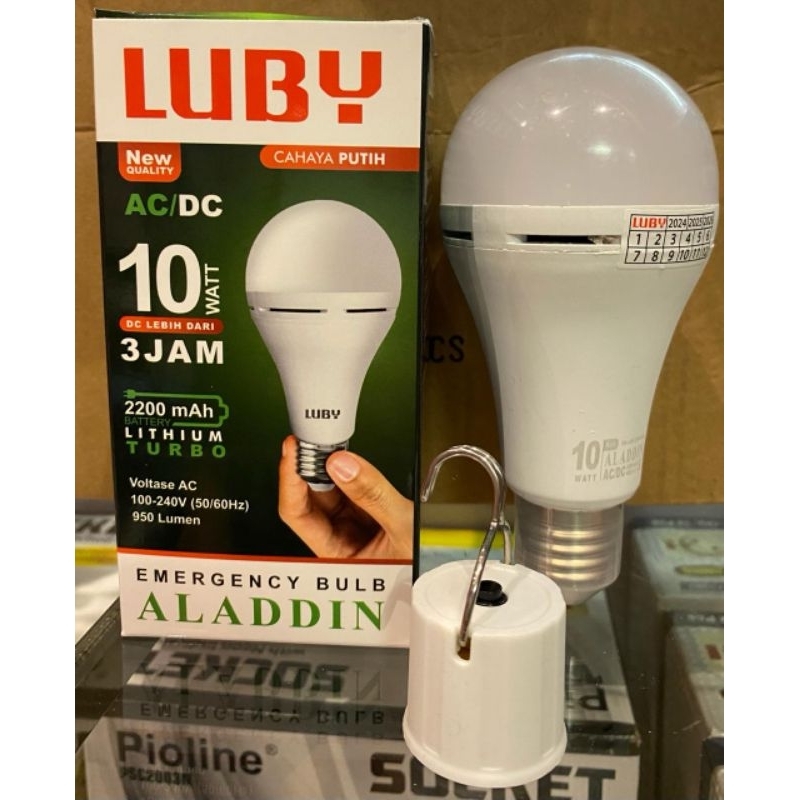 LAMPU LED EMERGENCY LUBY 10 WATT/LAMPU MAGIC LUBY 10 WATT