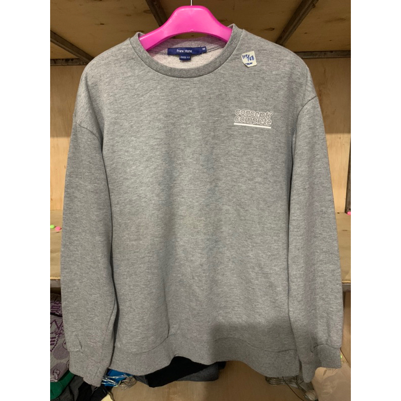 crew neck frank stone sablon timbuli