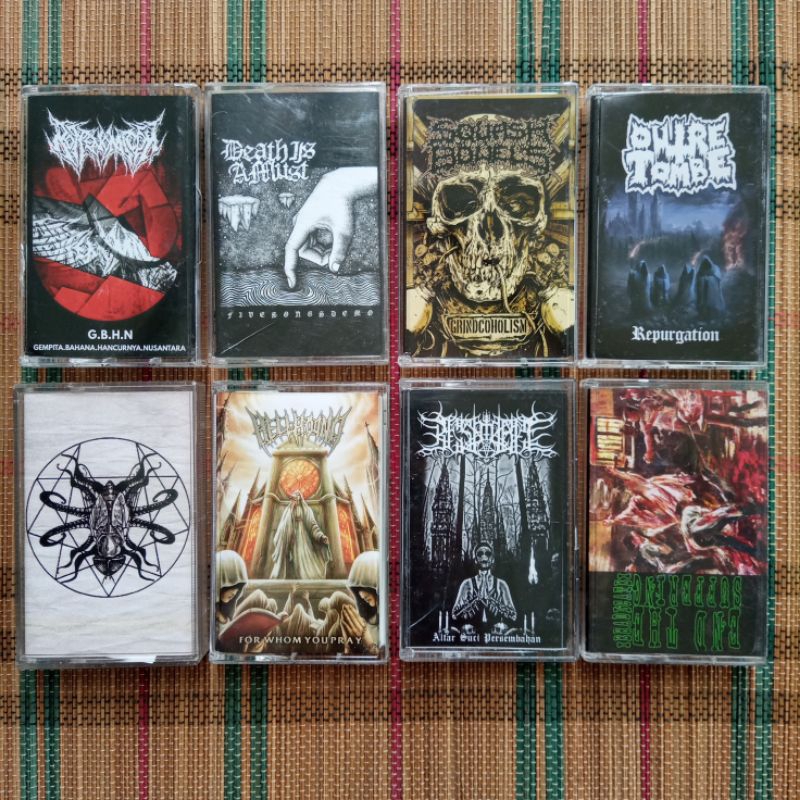 Black Metal A " Cassette Tape kaset Pita