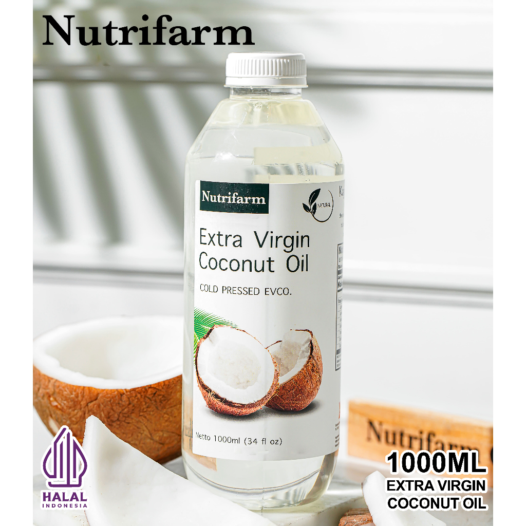 VIRGIN COCONUT OIL 1000ML UNTUK BAYI UNTUK RAMBUT 1 LITER SUKA MPASI IKAN DORANG ORGANIK VCO KAPSUL 