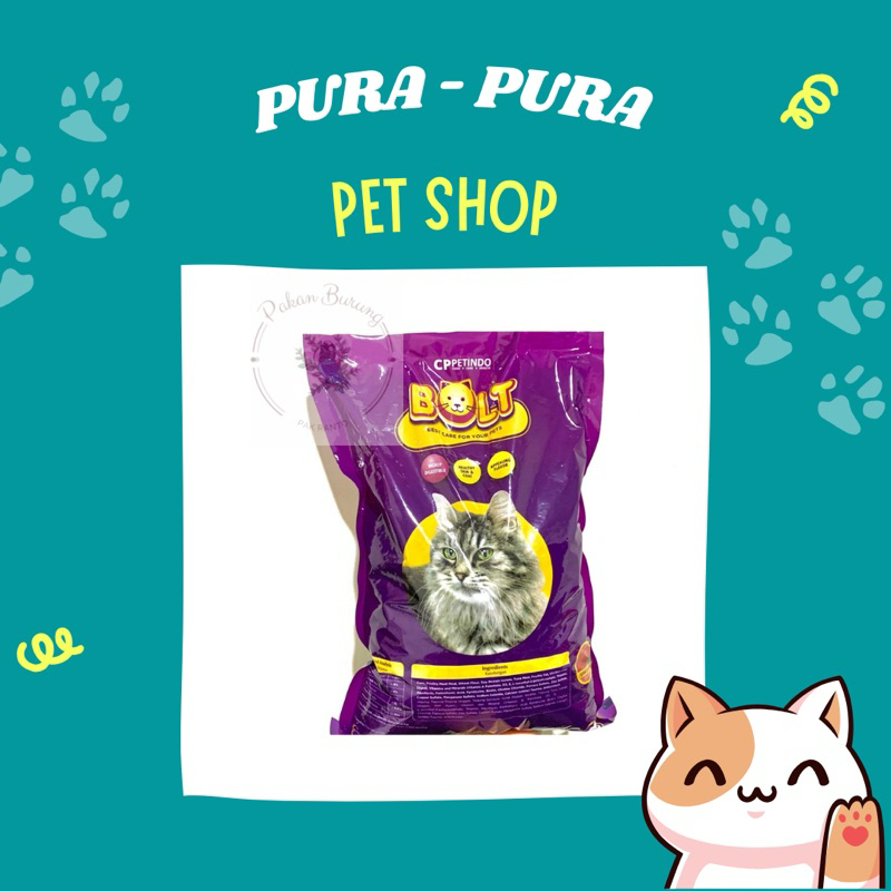BoltTuna  Flavour Bentuk Ikan 1000g