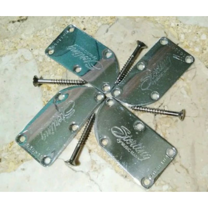 plate plat neck logo sterling musicman original