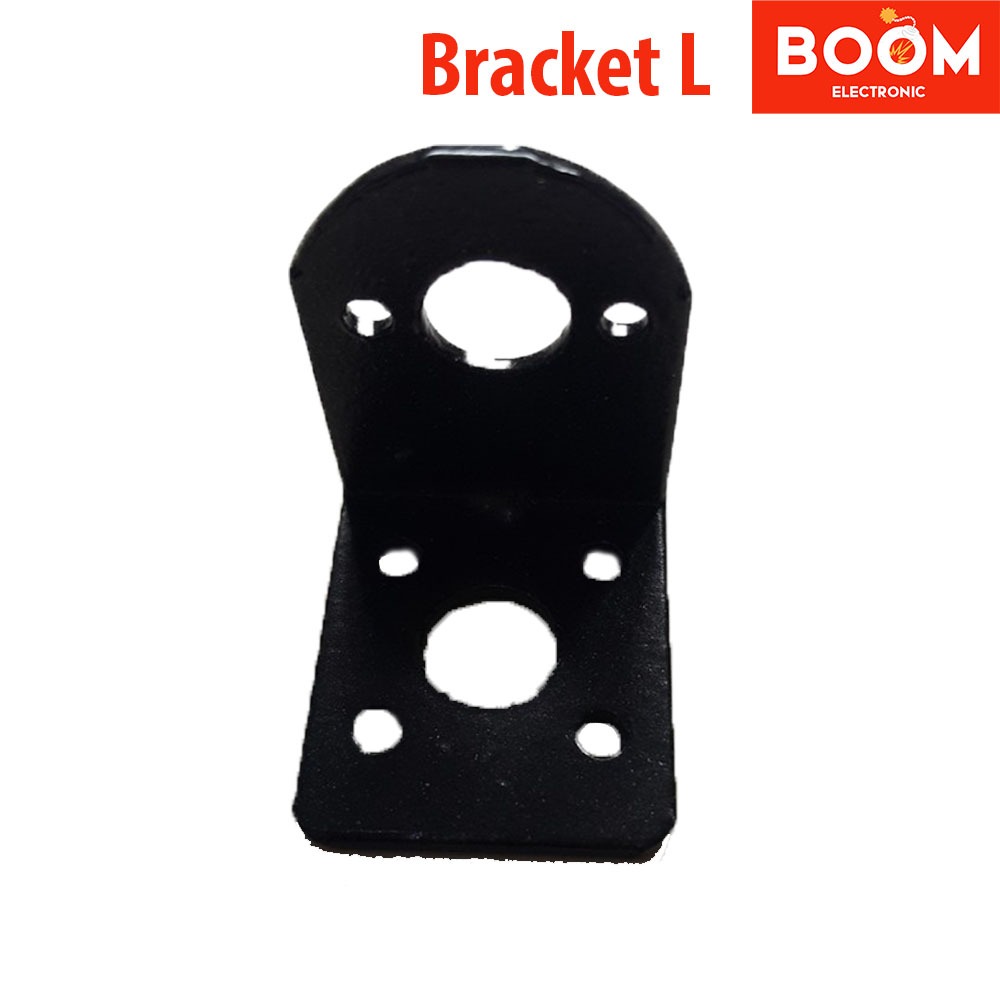 Bracket holder L motor /Dudukan mini bor dinamo DC