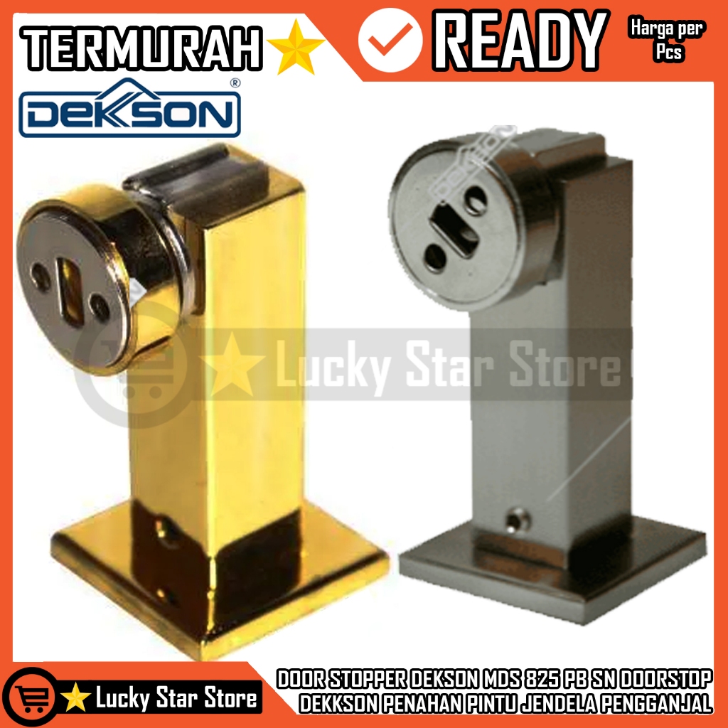 Dekson MDS 825 PB SN Stop Dekkson Door Stopper Penahan Pintu Jendela Pengganjal Ganjel Setoper Stope