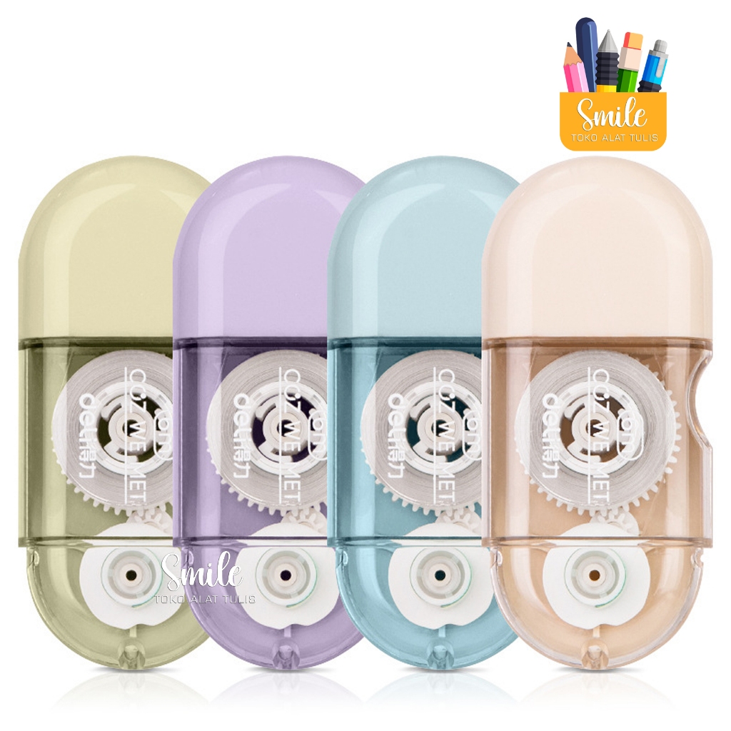 

Deli Correction Tape 4 in 1 / Tip X 6m - SM4009