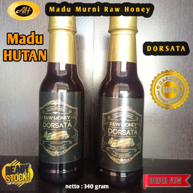 

Madu Murni Raw Honey Madu Hutan Asli Apis Dorsata 340gr