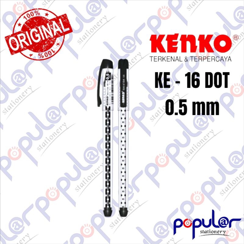 

Bolpoint Gel Kenko KE - 16 DOT