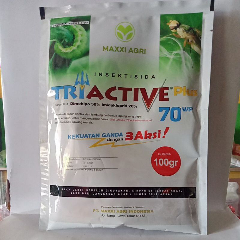 insektisida TRIACTIVE PLUS 70WP