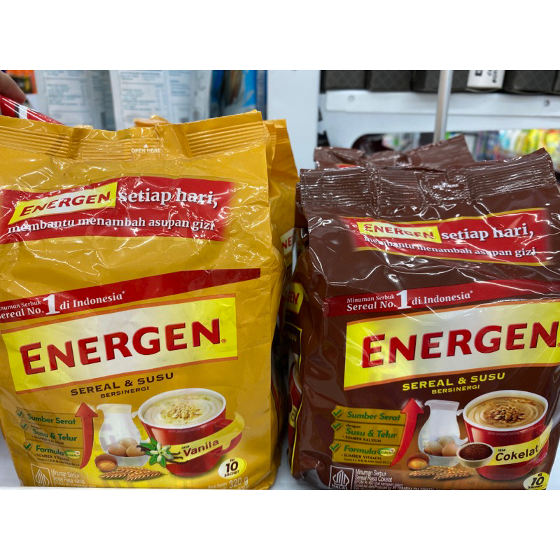 

ENERGEN SEREAL DAN SUSU