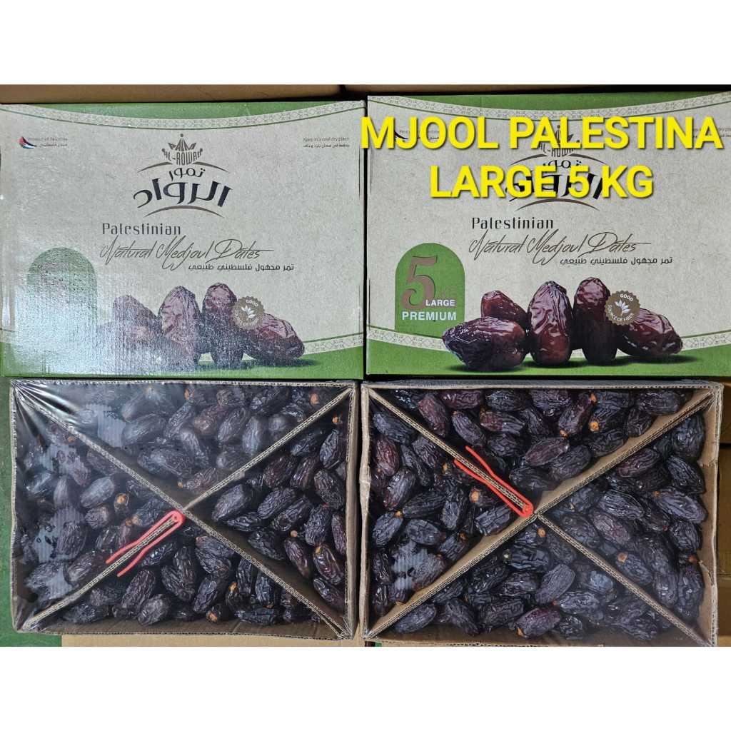 

Kurma Al Rowad Medjool Palestine 5 Kg Large