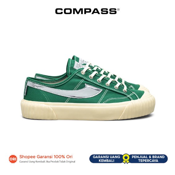Compass Vintage 25th Low Green Silver