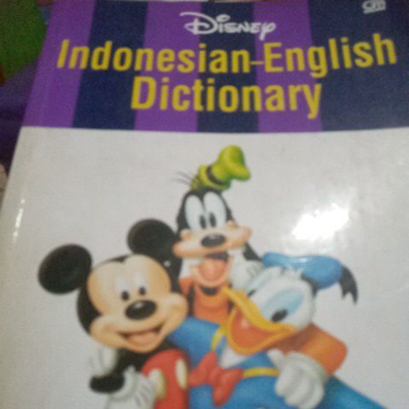 Disney Indonesian English dictionary