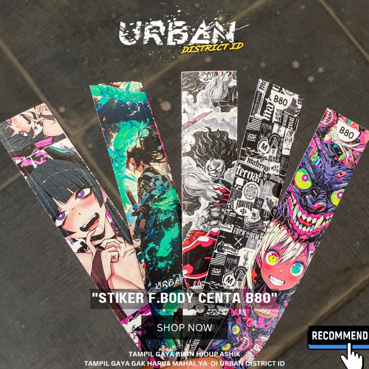 

Disc codeu1U5g Stiker Vinyl FBodyLuar C B8 LostV Edition Design By URBAN DISTRICT ID