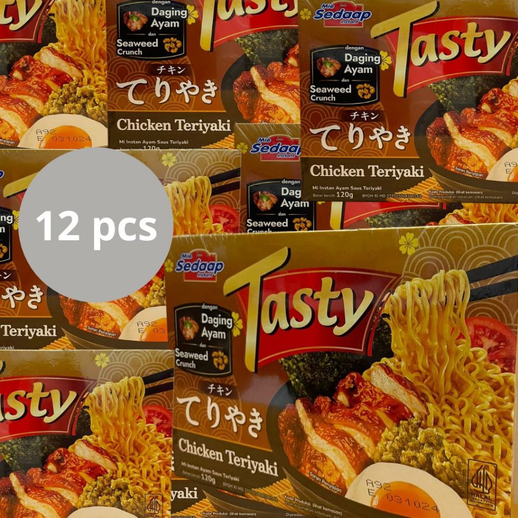 

Mie Sedaap Tasty Chicken Teriyaki 12 pcs