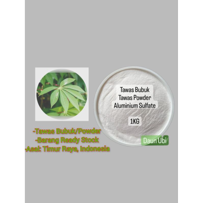 Tawas Bubuk / Tawas Powder (1KG)