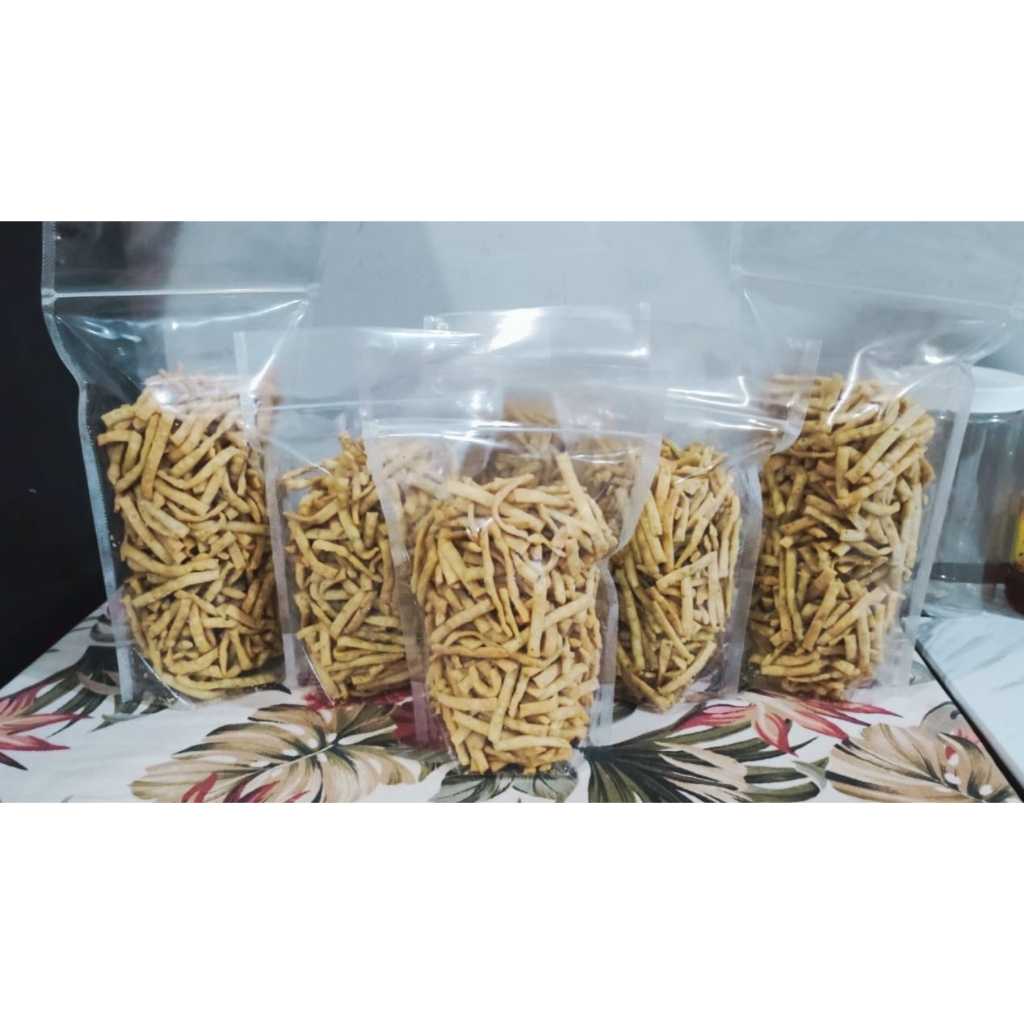 

STIK BAWANG RENYAH/KUE BAWANG PREMIUM | CEMILAN SNACK GURIH 500 GR