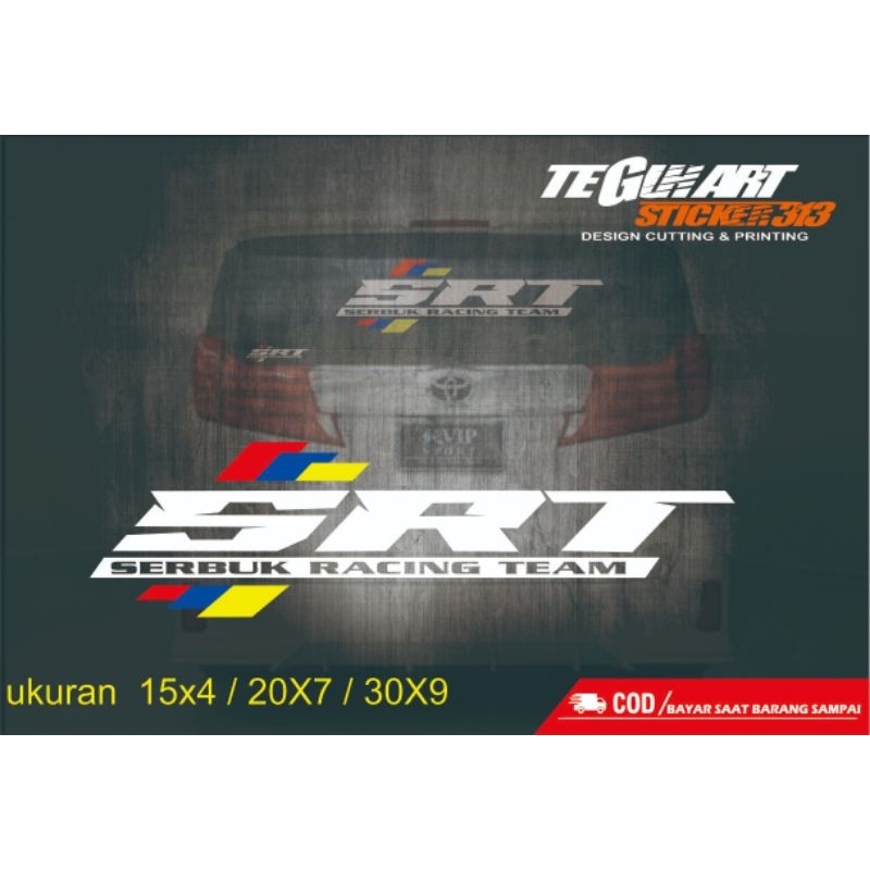 STICKER CUTTING SRT|| Bahan Menyala