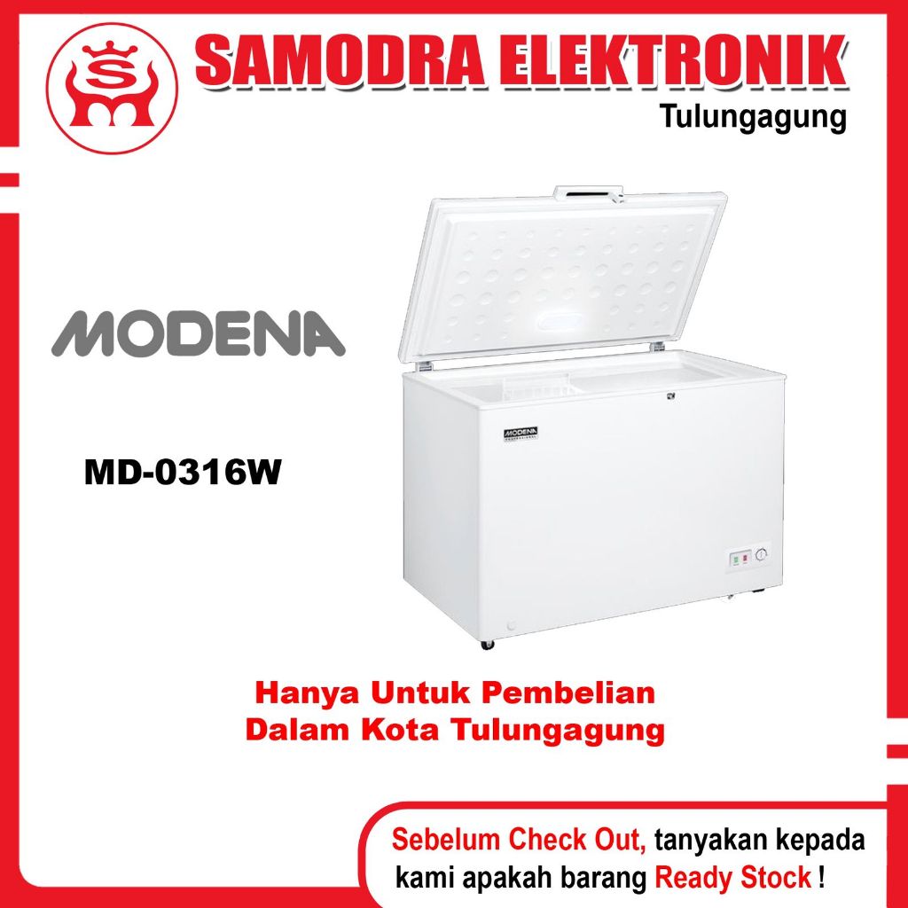 Chest Freezer MODENA MD-0316W | Chest Freezer 310L Modena