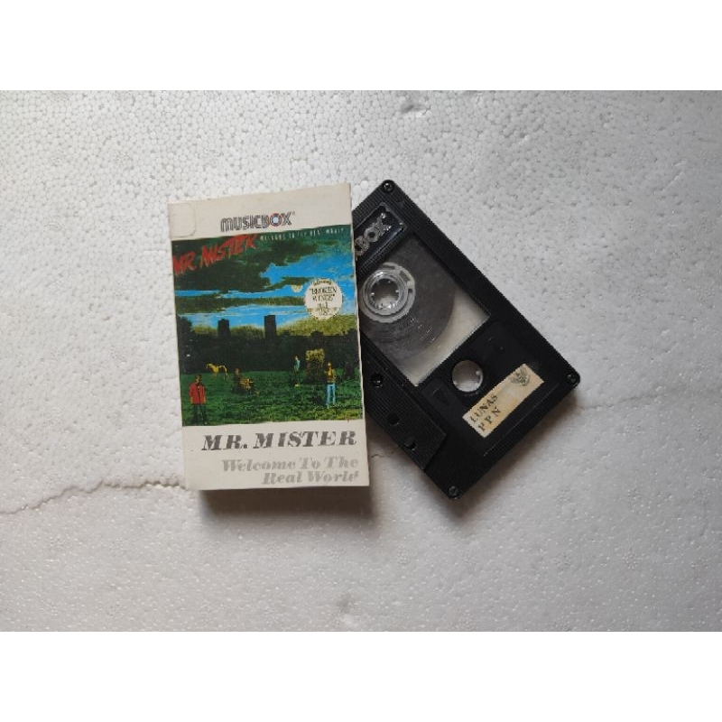 kaset pita new wave pop rock MR.MISTER welcome to the real world