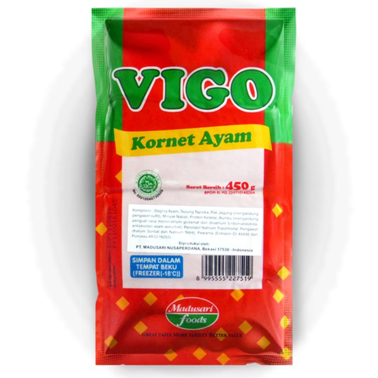 

Vigo Kornet Ayam 430 gr