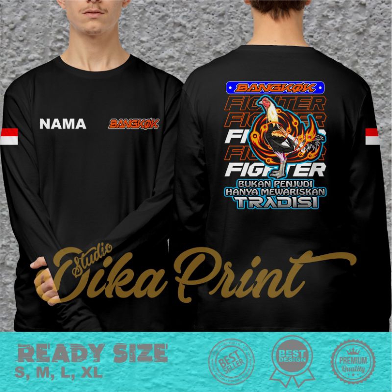 Kaos Ayam Bangkok Fighter