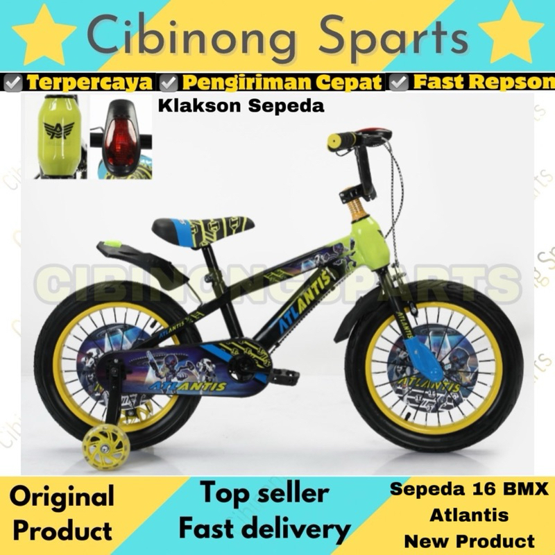 Sepeda Anak 16 BMX Atlantis Klakson Sepeda New Product Good Quality