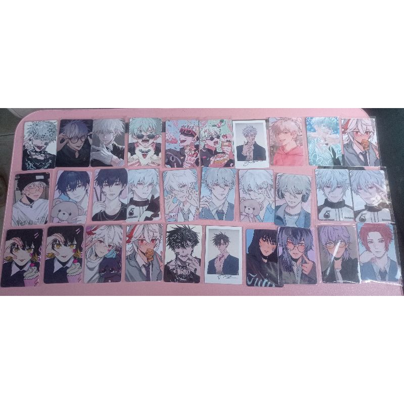 photocard anime gojo nagi kazuha isagi