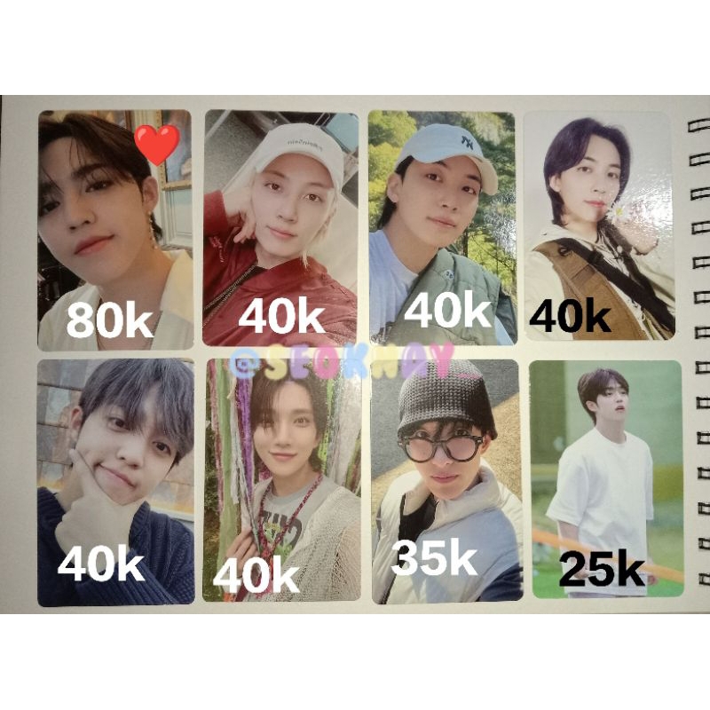 aab seventeen photocard gameboi heaven carver pob yt shopping wvs global its1 its2 dicon102 ideal cu