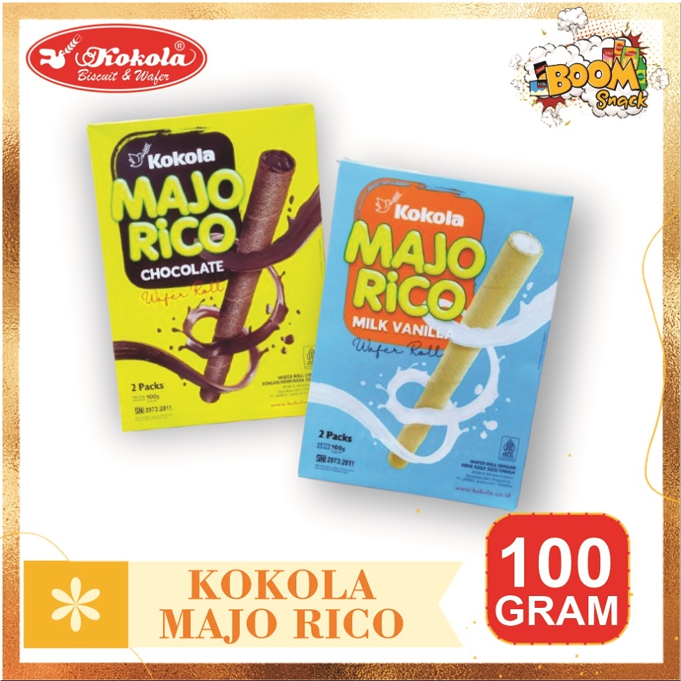 Kokola Majorico Wafer Roll 100 Gram