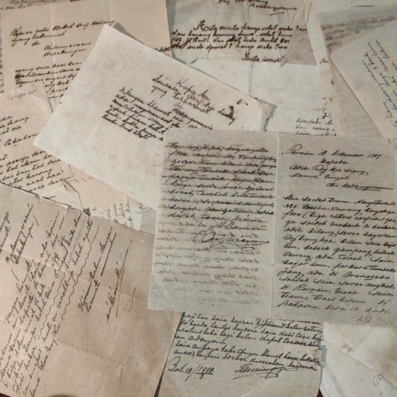 

Dokumen Perdagangan Arsip Surat Menyurat 1907s Original Old Vintage Latter/Kertas Surat Kuno/Journaling Paper Kit