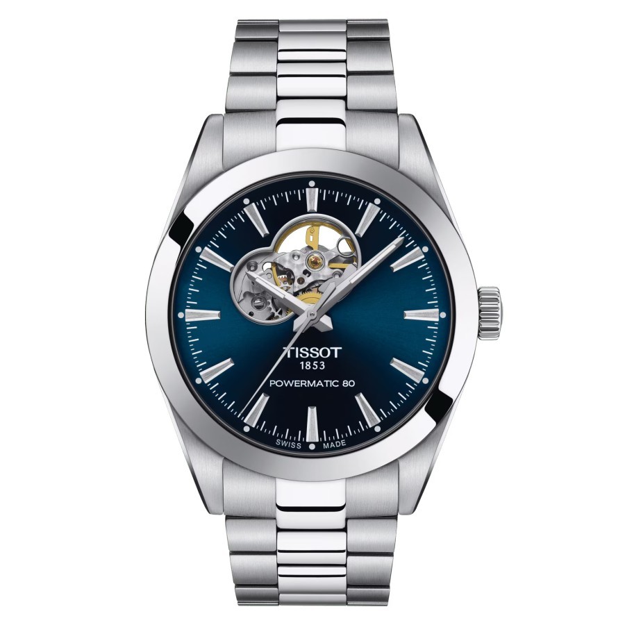 TISSOT GENTLEMAN POWERMATIC 80 OPEN HEART T127.407.11.041.01