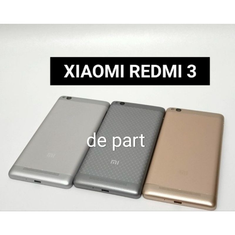 BACKDOOR CASING BACKCOVER XIAOMI REDMI 3
