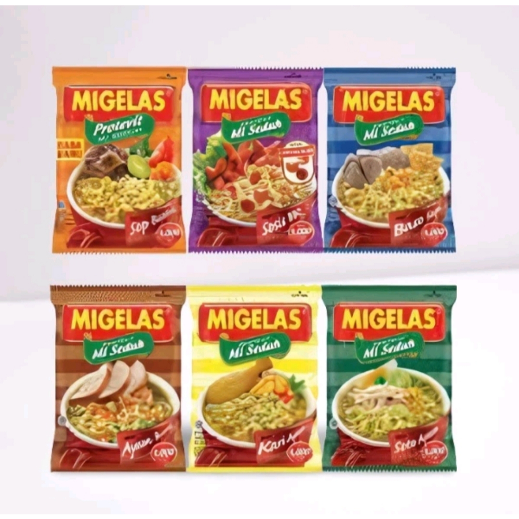 

MIGELAS eceran 28 gr mi seduh mi instan