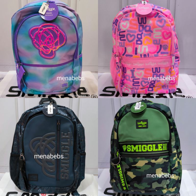Smiggle Backpack Smiggler2 Original Anak SD SMP