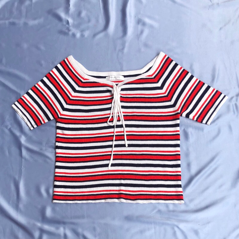 KNITWEAR LENGAN PENDEK PREMIUM