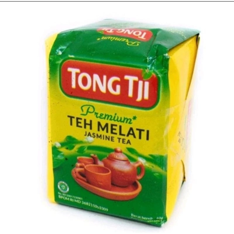 

Teh Hijau Tong Tji Premium Wangi Melati Kemasan 40 Gram