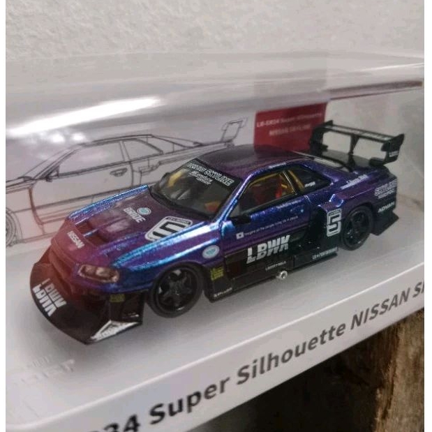 CM model LB-ER34 Super Silhouette NISSAN SKYLINE