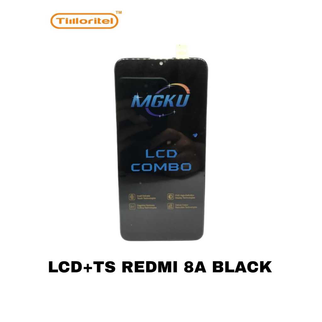 LCD TOUCHSCREEN REDMI 8 - REDMI 8A - REDMI 8A PRO ORI BLACK