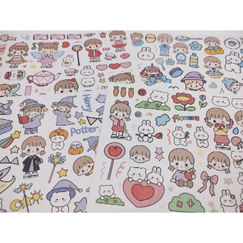 

STICKER CUTE STUFF BEN STIKER LUCU