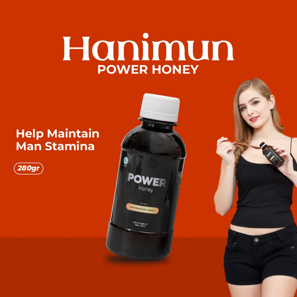 Hanimun Power Honey Madu Penambah Stamina Pria Dewasa Obat Kuat Tahan Lama Sembuhkan Ejakulasi Dini